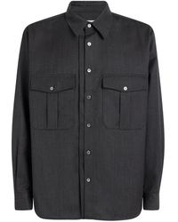 LE17SEPTEMBRE - Wool-Blend Two-Pocket Overshirt - Lyst