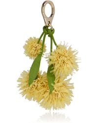 Christian Louboutin - Mimosa Flower Leather Bag Charm - Lyst