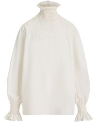 Ralph Lauren - Poplin Maddison Blouse - Lyst