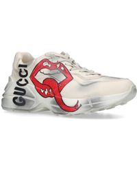 gucci rhyton cat sneakers