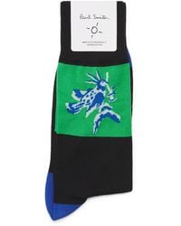 Paul Smith - Cotton-Blend Bohemia Socks - Lyst