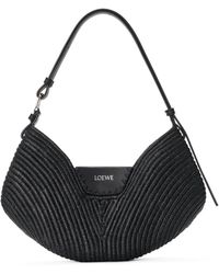 Loewe - X Paula's Ibiza Medium Raffia Swing Shoulder Bag - Lyst