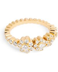 Sophie Bille Brahe - And Diamond Ensemble De Fleurs Ring - Lyst