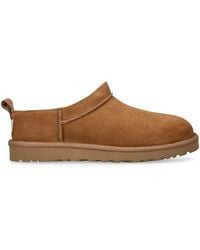 UGG - Suede Classic Micro Boots - Lyst