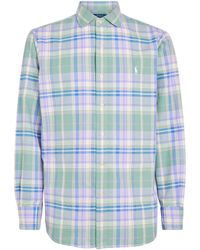 Polo Ralph Lauren - Cotton Check Polo Pony Shirt - Lyst