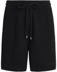 Amiri - Cotton Crochet Mesh Shorts - Lyst