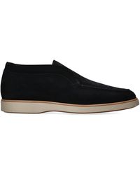 Magnanni - Suede Paraiso Loafers - Lyst