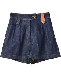 Loewe Denim shorts for Women - Up to 30% off | Lyst