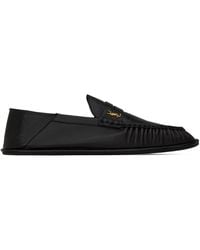 Saint Laurent - Mocassins With Gathered Effect - Lyst