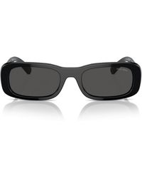 Miu Miu - Acetate Rectangular Sunglasses - Lyst