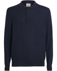 NN07 - Merino Wool Emerson Polo Sweater - Lyst