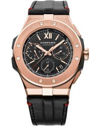Chopard - Rose Gold And Titanium Alpine Eagle Xl Chrono Watch 44mm - Lyst