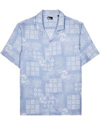 The Kooples - Patterned Short-sleeve Shirt - Lyst