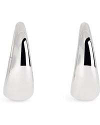 LIE STUDIO - Sterling The Andrea Hoop Earrings - Lyst