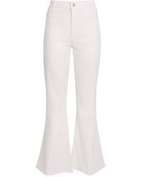 PAIGE - Marlow Skimmer Flared Jeans - Lyst