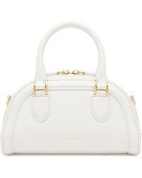 McQueen - Mini Leather Birdee Boston Cross-Body Bag - Lyst