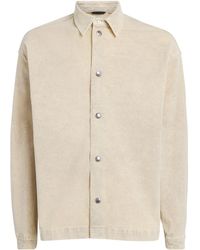 7 For All Mankind - Cotton-Blend Corduroy Shirt - Lyst