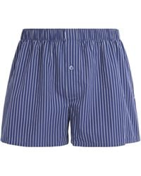 Hanro - Cotton Fancy Boxer Shorts - Lyst