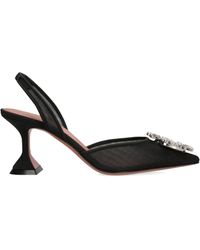 AMINA MUADDI - Mesh Begum Slingback Pumps 70 - Lyst