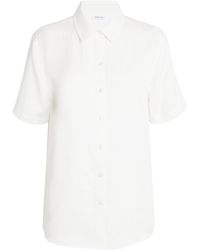 Anine Bing - Linen-blend Bruni Shirt - Lyst
