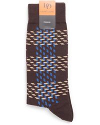 Doré Doré - Cotton Patterned Socks - Lyst