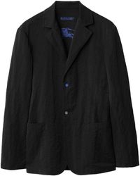 Burberry - Oversized Tailored Jacket - Lyst