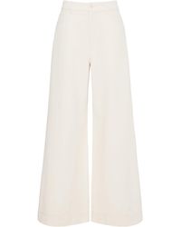 Weekend by Maxmara - High-Rise Wide-Leg Jeans - Lyst