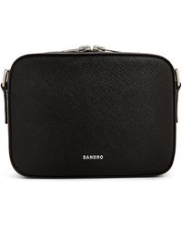 Sandro - Reconstituted Leather Cross-Body Bag - Lyst