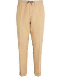 Paul Smith - Linen Drawstring Trousers - Lyst