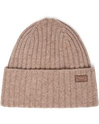 Weekend by Maxmara - Virgin Wool Logo Beanie - Lyst