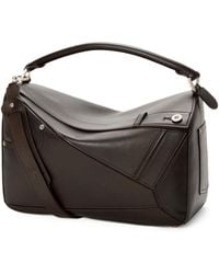 Loewe - Large Calfskin Puzzle Panta Top-Handle Bag - Lyst