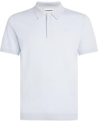 J.Lindeberg - Knitted Ridge Polo Shirt - Lyst