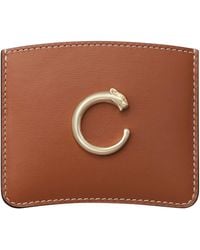Cartier - Leather Panthère De Card Holder - Lyst