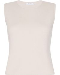 Max Mara - Virgin Wool-Cashmere Knitted Top - Lyst