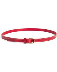 Claudie Pierlot - Leather Topstitched Belt - Lyst
