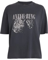 Anine Bing - Leopard Print Cohen T-Shirt - Lyst