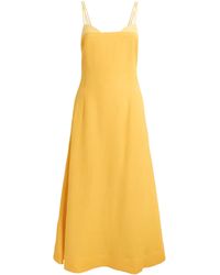Jonathan Simkhai - Linen-Blend Corabeth Midi Dress - Lyst