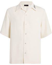 Amiri - Embroidered Logo Short-Sleeve Shirt - Lyst