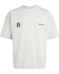 About Blank - Cotton Dual Logo T-Shirt - Lyst