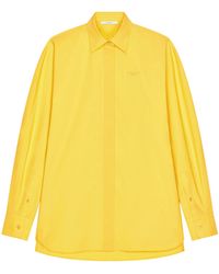 Givenchy - Cotton Poplin Cocoon Shirt - Lyst