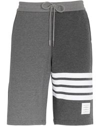 Thom Browne - Colour-block 4-bar Shorts - Lyst