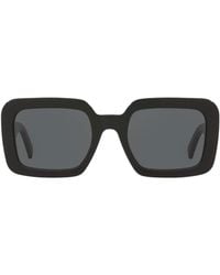 Celine - Oversized Square Triomphe Sunglasses - Lyst