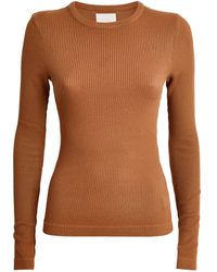 Citizens of Humanity - Long-sleeve Ribbed Bina Top - Lyst
