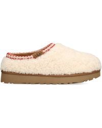 UGG - Sheepskin Tasman Maxi Curly Slippers - Lyst