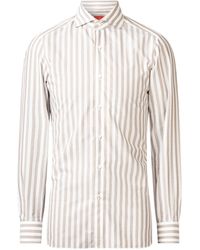 Isaia - Cotton Striped Dress Shirt - Lyst