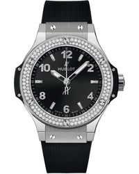 Hublot - Stainless Steel And Diamond Big Bang Watch - Lyst