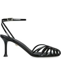 ALEVI - Patent Leather Ally Heeled Sandals 75 - Lyst