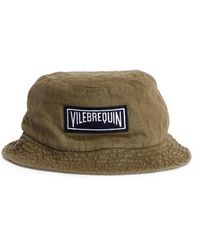 Vilebrequin Linen X Kenny Scharf Printed Bucket Hat in Green for Men | Lyst