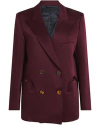 Blazé Milano - Satin Everynight Blazer - Lyst