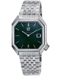 March LA.B - Stainless Steel Mansart Date Automatic Watch 39mm - Lyst